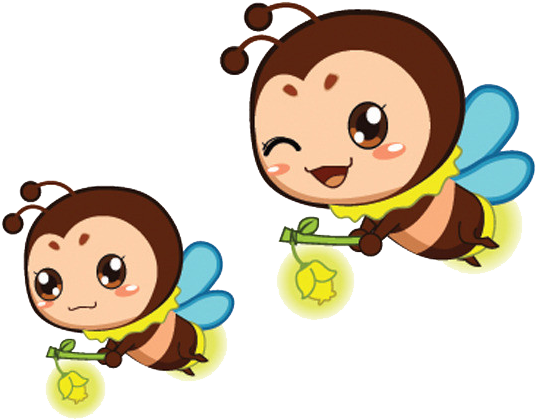 Flappy Firefly Light Firefly Cartoon - Flappy Firefly Light Firefly Cartoon (599x524)