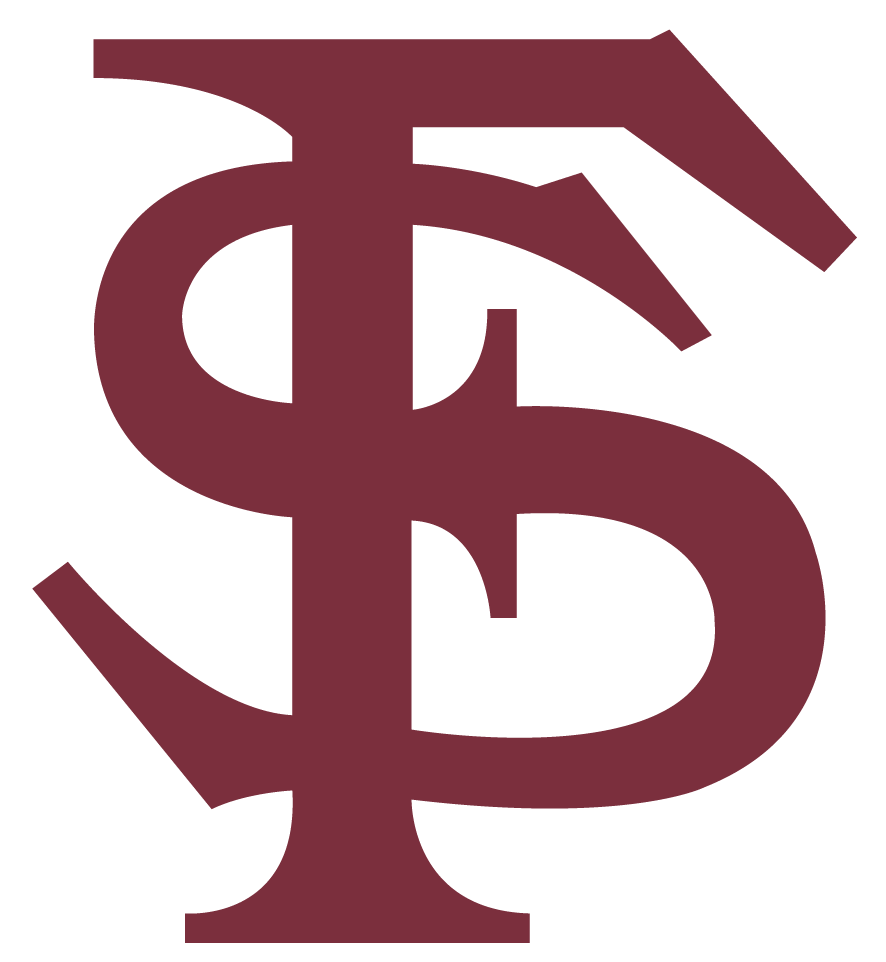 Interlocking Fs - Mv Sport Us Florida State University T-shirt | White (886x962)