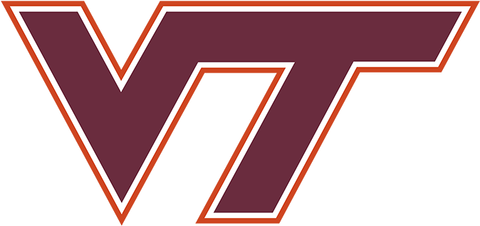 Virginia Tech - Virginia Tech Logo Black And White (750x500)