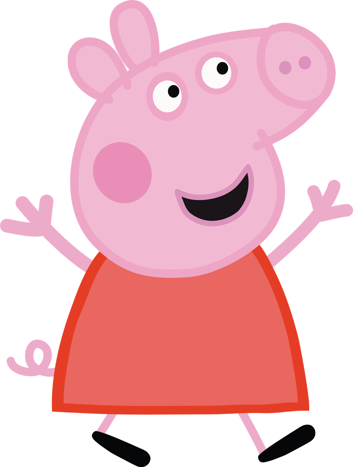 Peppa Pig Png (1209x1600)