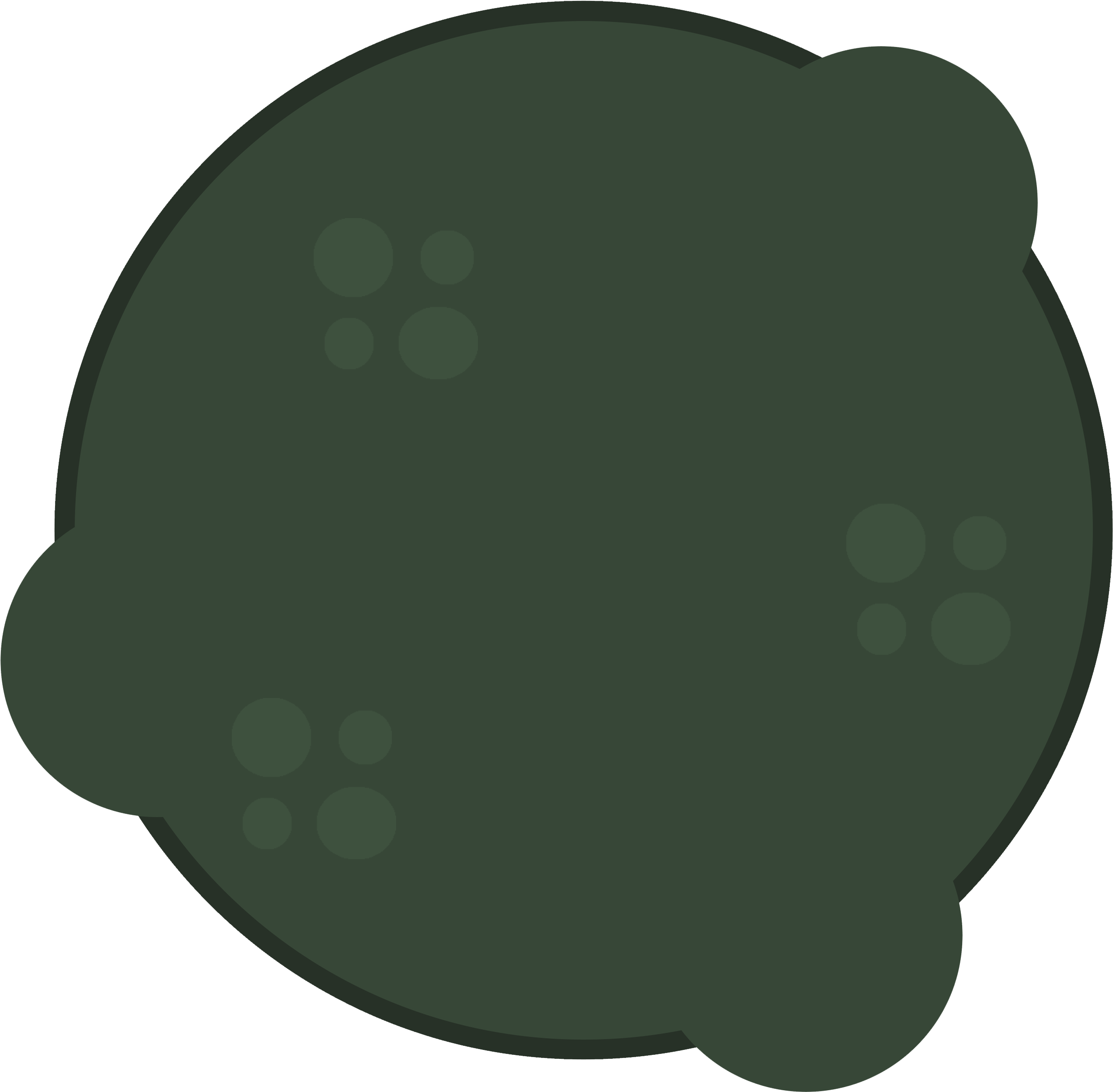 Artisticpoison/mud Puddle - Circle (3500x3500)
