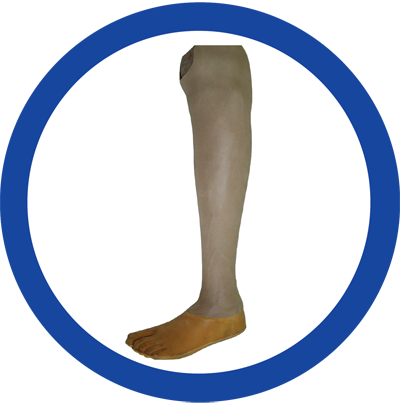 Trans-tibial Prosthesis - Knee (400x407)