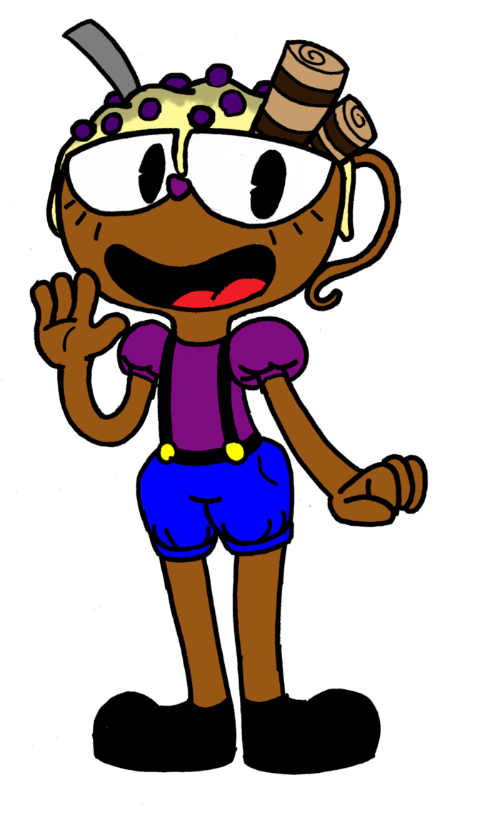 Cuphead Oc- Sugarplum By Tmntloover - Comics (690x1156)