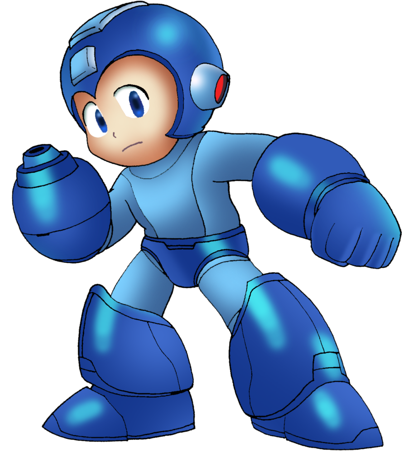 Mega Man - Mega Man (822x971)