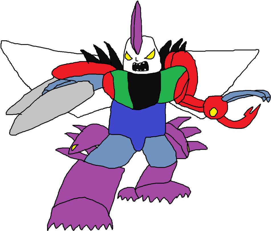 Transformers Beast Wars Tripredacus By Darktidalwave - Cartoon (1024x821)