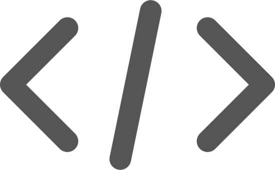 Code Clip Clamp Slash Greater Kleiner Math - Computer Programming (549x340)