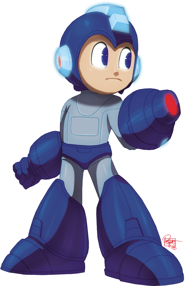 Mega Man Smash Bros Game Art - Megaman Fan Art Super Smash Bros (834x1167)