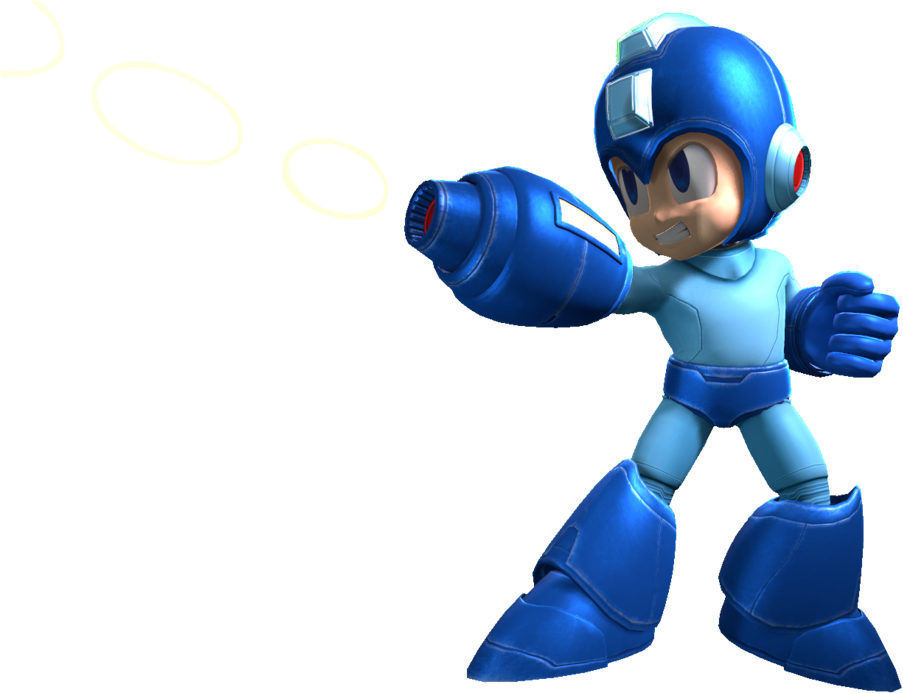 Mega Man Transparent Image - Megaman Render (1024x742)