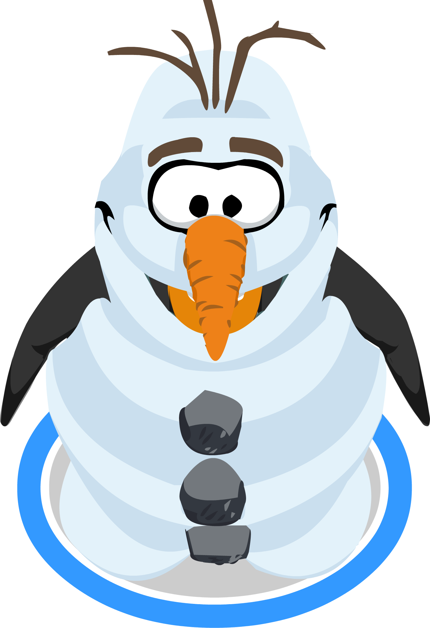 Olaf's Costume Ig - Cartoon (1482x2160)