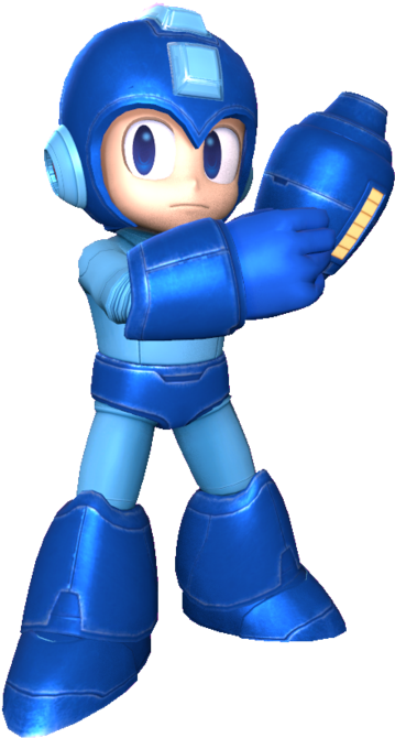 Mega Man Pose Featuring Lighting By Kamtheman56 - Cartoon (400x713)