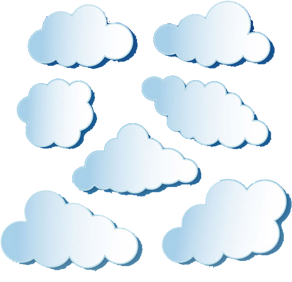 Paper Cloud Vecteur - Paper Cloud Vecteur (600x570)