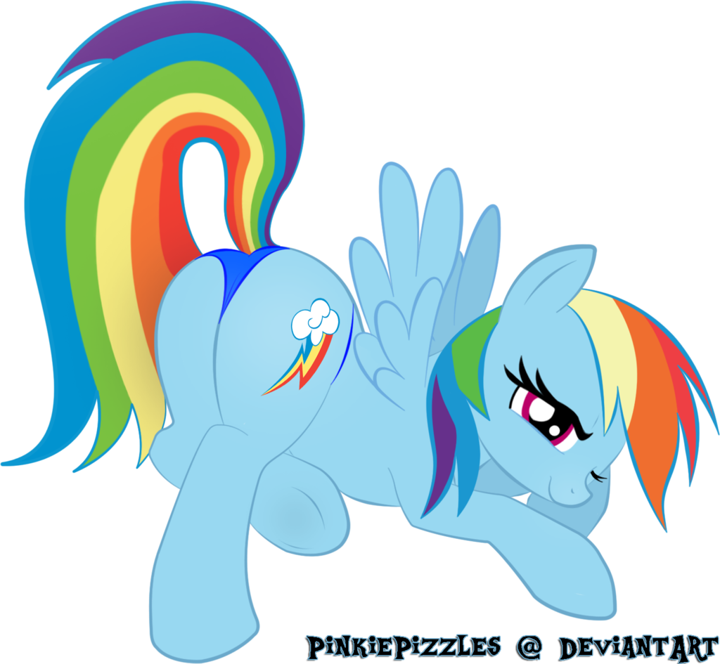 Rainbow Dash In Panties (1024x945)