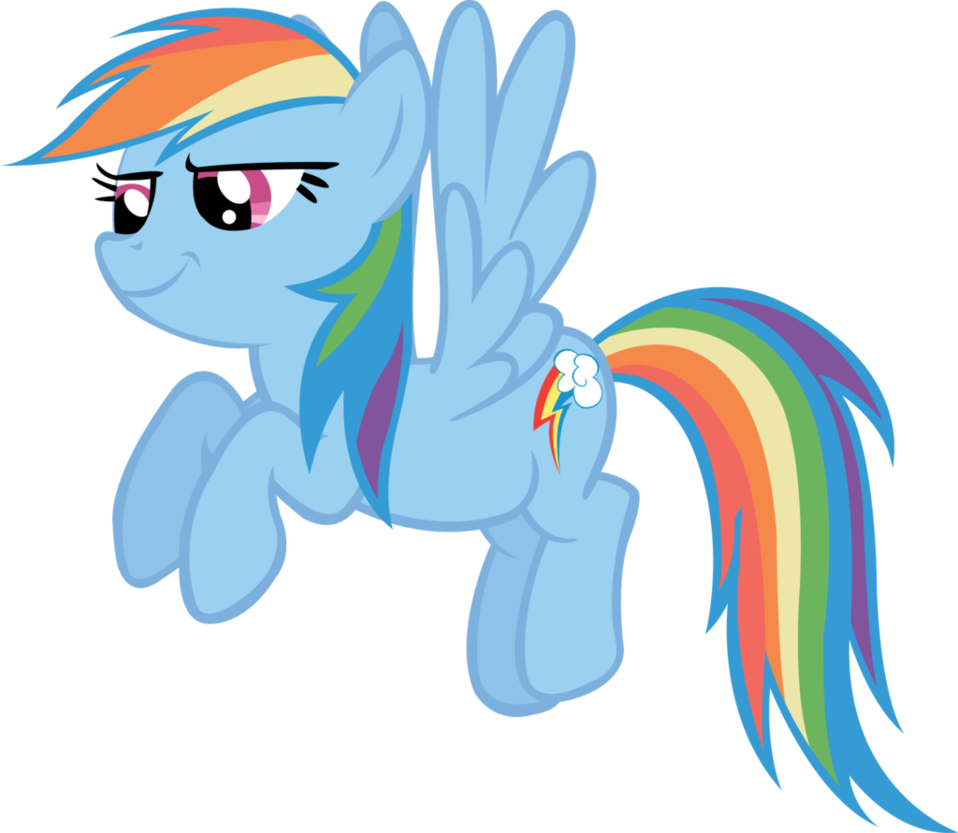 Rainbow - Cartoon (958x833)