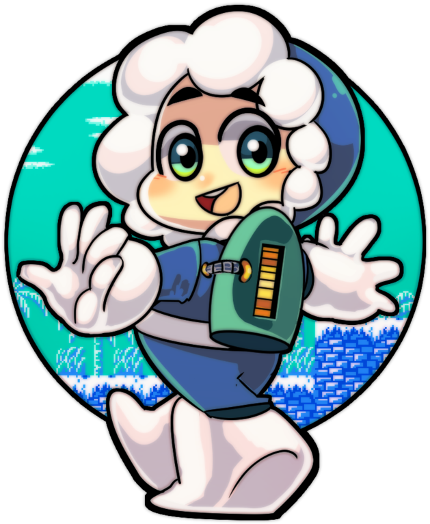 Ice Man By Lmsr - Cartoon (800x800)