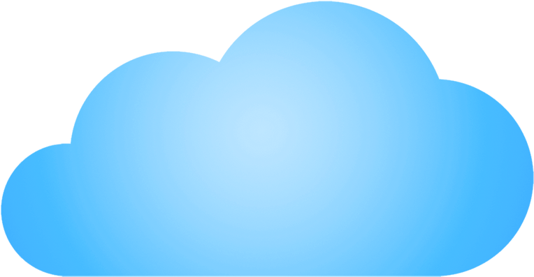 Cloud Clipart Light Blue - Heart (800x430)