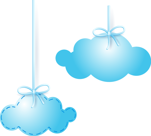 Blue Cloud Euclidean Vector Computer File - Blue Cloud Euclidean Vector Computer File (619x558)