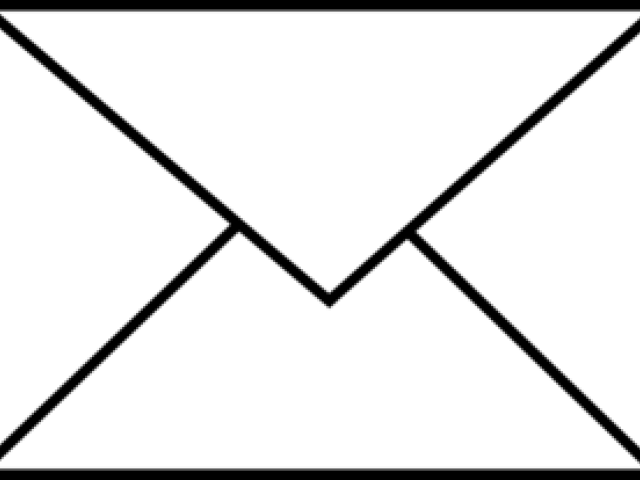 Envelope Cliparts - Triangle (640x480)