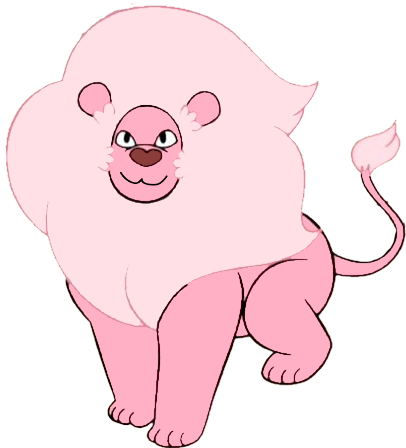 Lion-2 - Transparent Cotton Candy Llama (448x448)