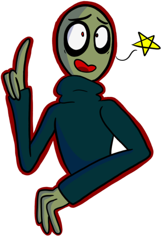 More Salad Fingers By Squiddyinks - Drawing (400x514)