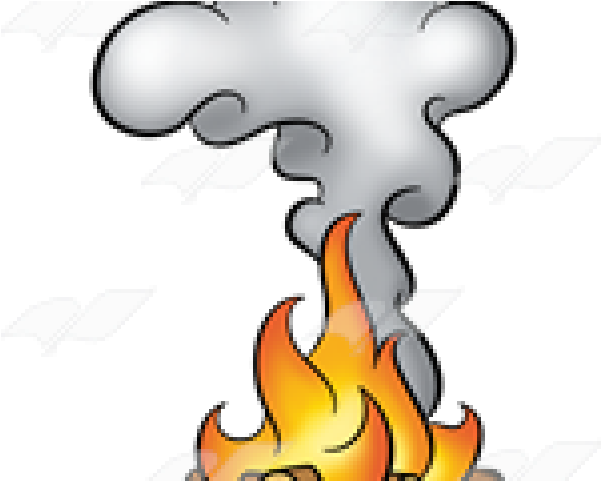 Fire Clipart Smoke - Fire (640x480)