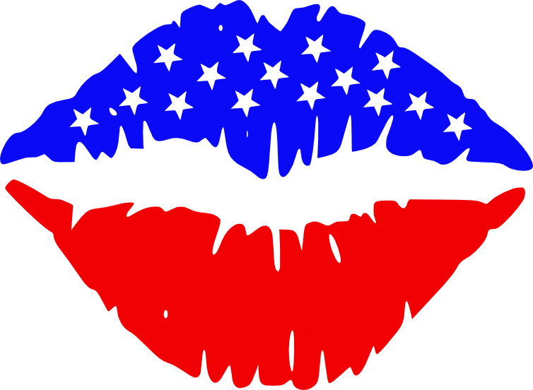 Svgs For Geeks - Lips Svg (754x552)