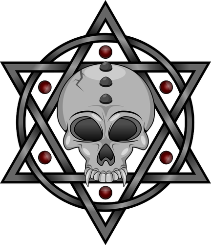 Pentagram Clipart Vector - Pentagram Clipart Vector (432x500)