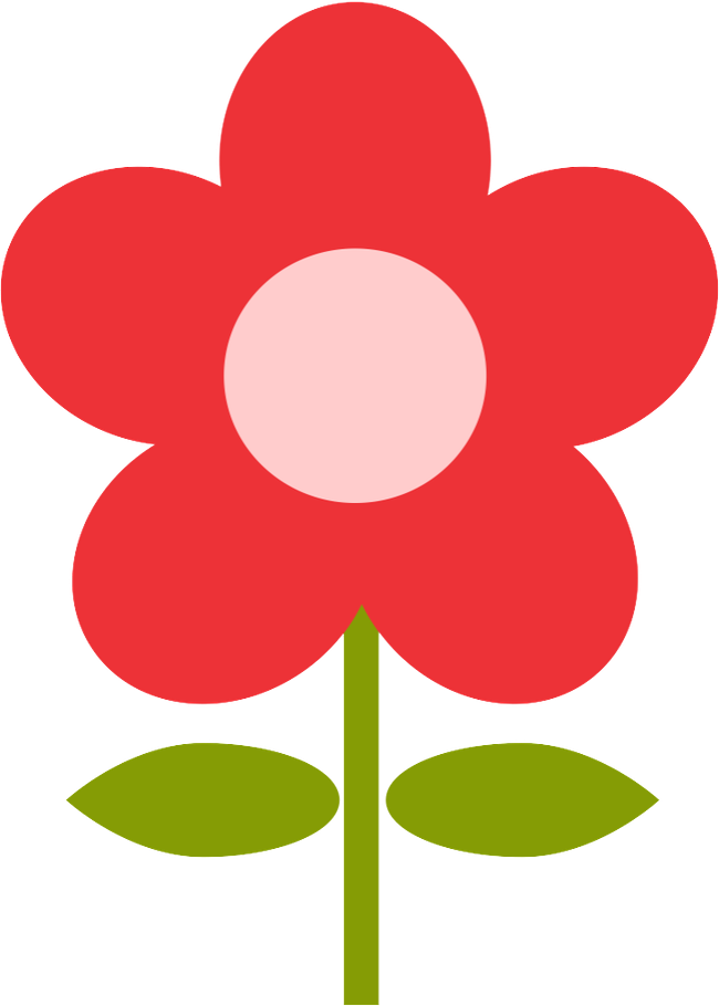 Clip Art - Clipart Bloem (650x910)