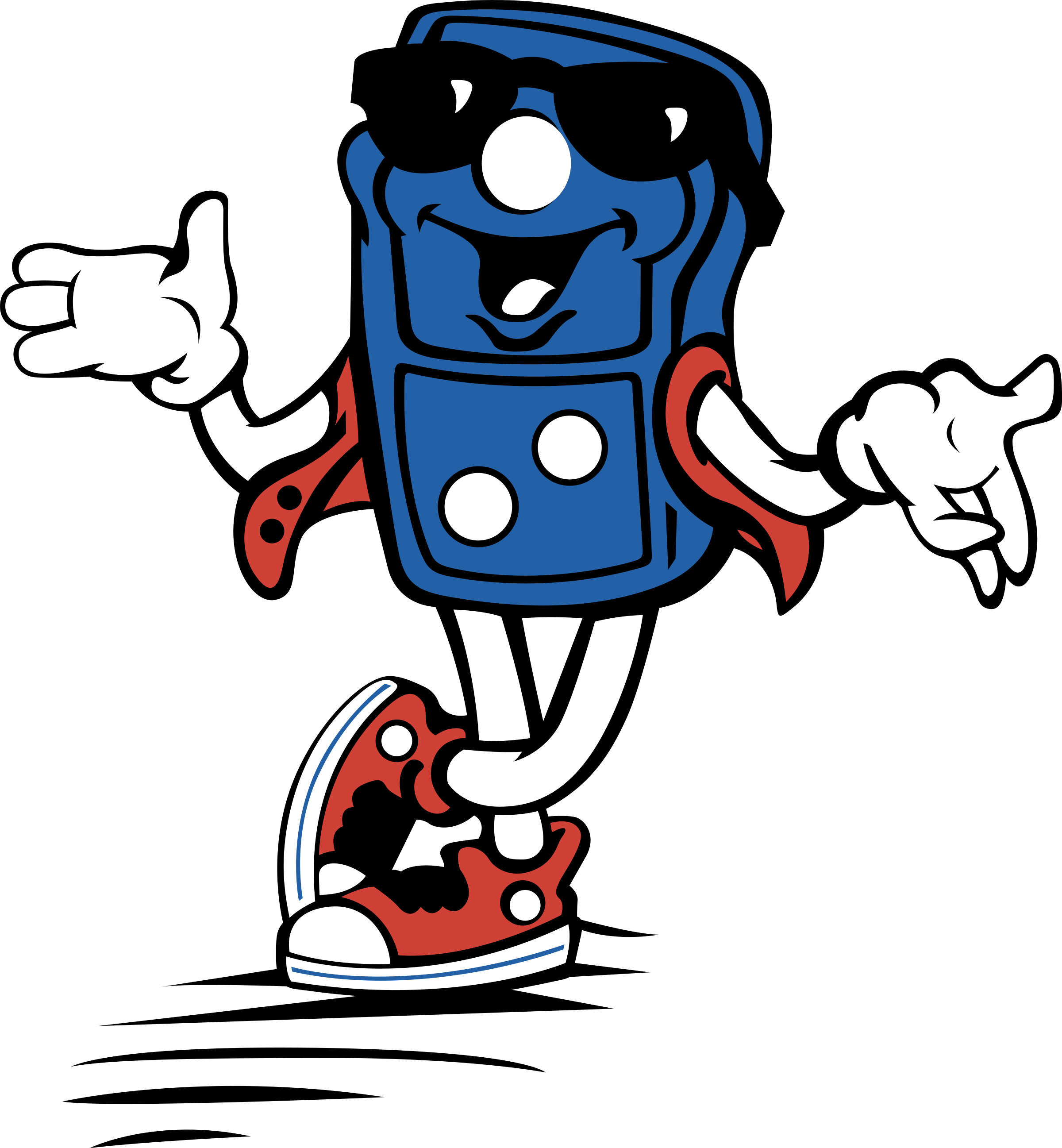 Dominos Pizza Man Logo Black And White - Logos De Dominos Pizza (2400x2594)
