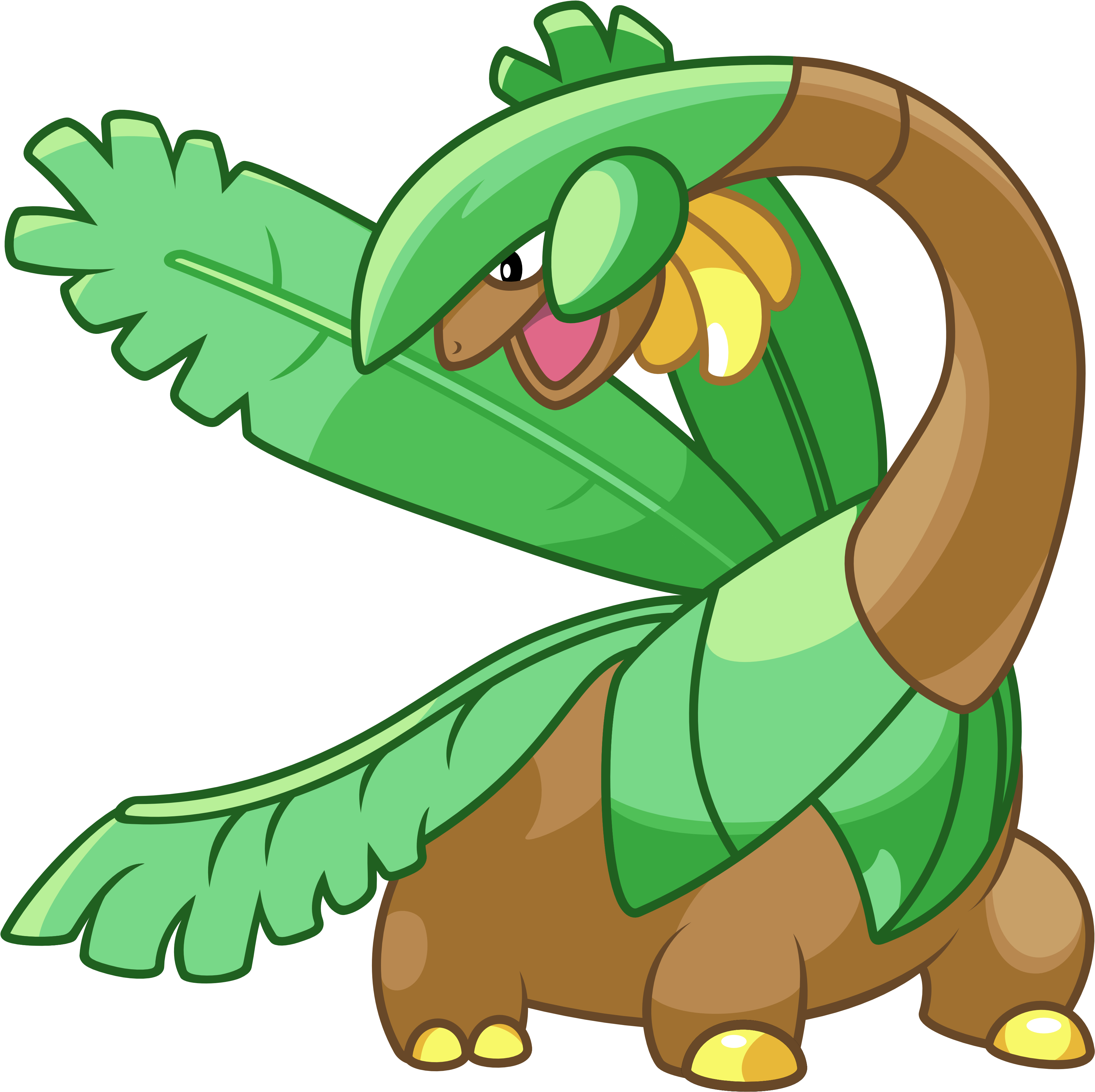Tropius - Tropius Rse Sprite (4000x4000)