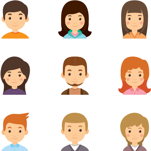 Psd - Flaticon People (600x564)
