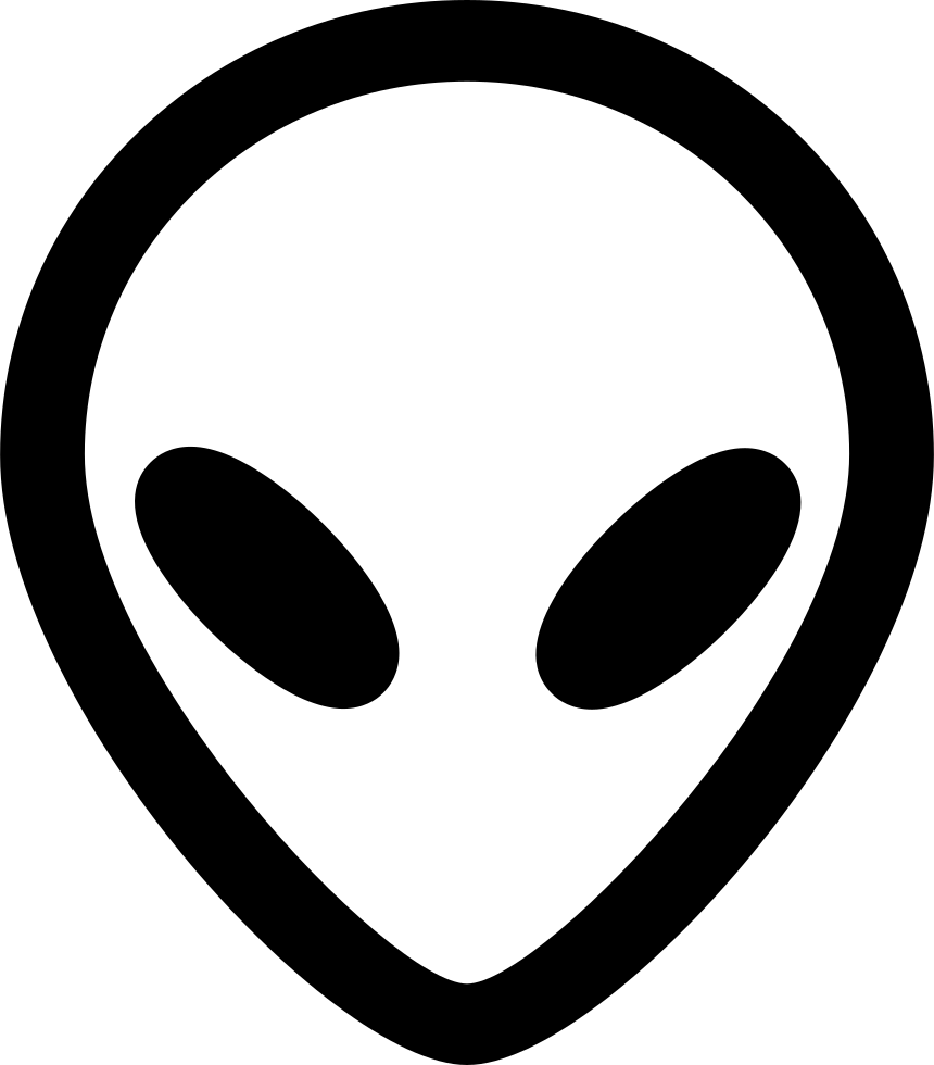 Alien Comments - Allien Head Psd Files (860x980)