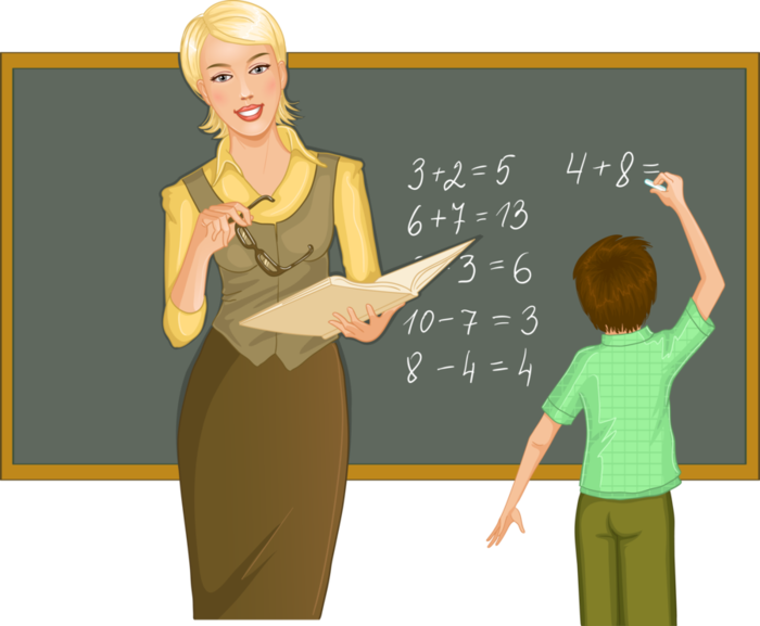 121 - Teacher And Students (700x577)