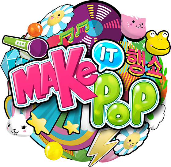 Gallery - Make It Pop Logo (558x545)