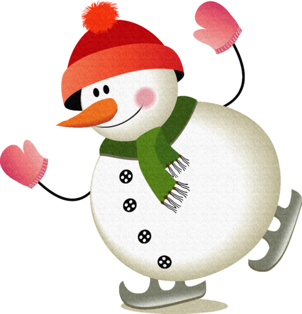 Snowman Free Vector (600x624)