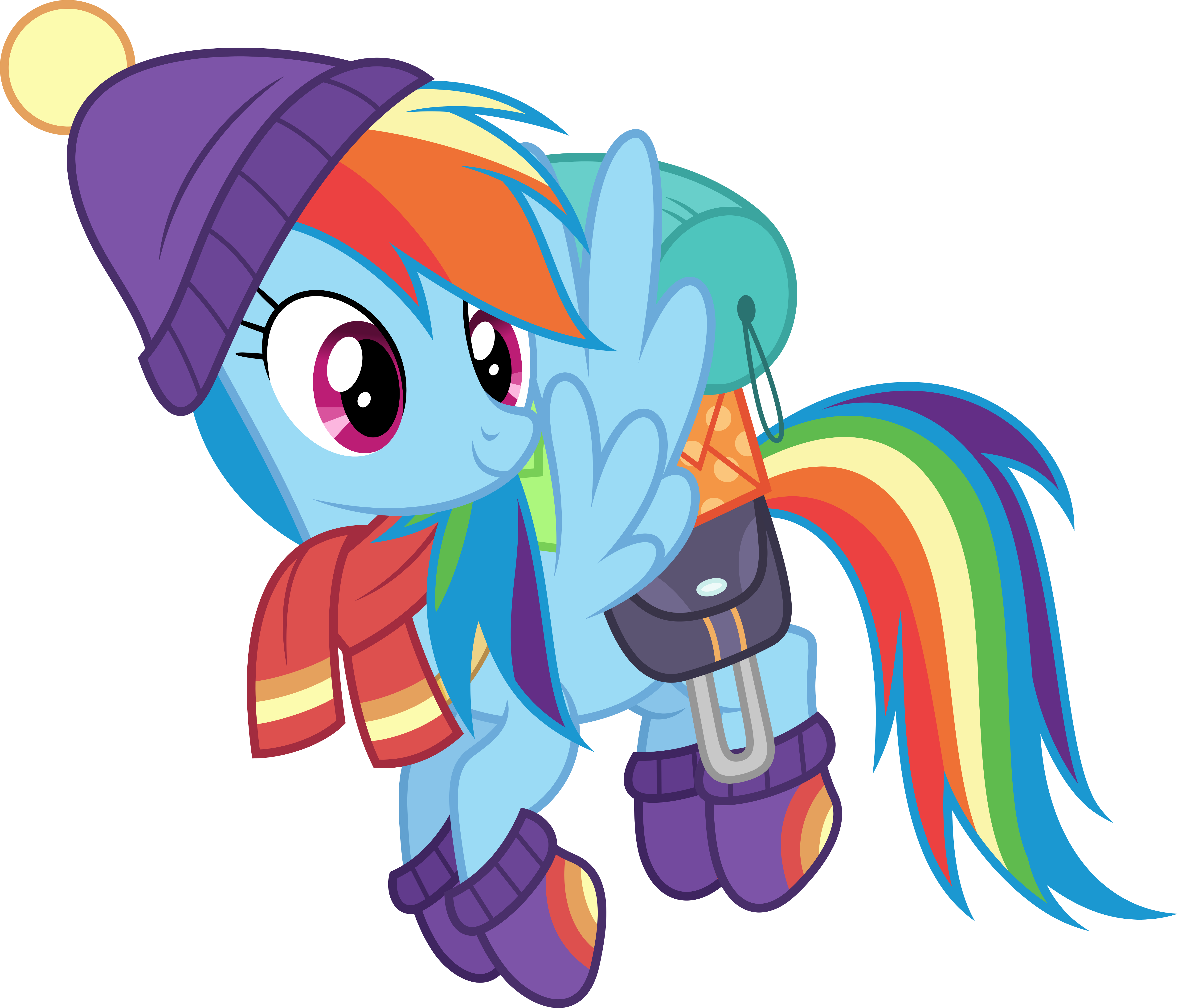 Dashiesparkle 138 5 Vector - Rainbow Dash (5000x4277)