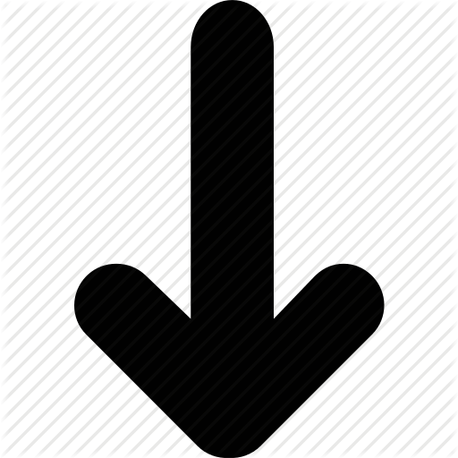 Down Arrow Icon Clipart - Down Arrow Vector Icon (512x512)