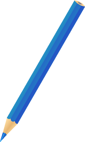 Color Pencil Blue - Library (360x600)