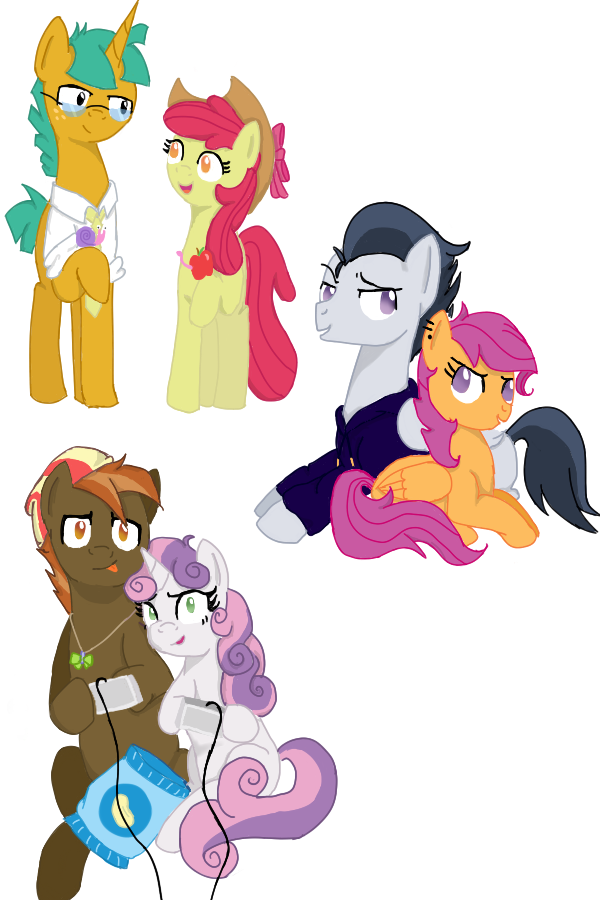 Apple Bloom, Artist - Apple Bloom And Button Mash (600x900)