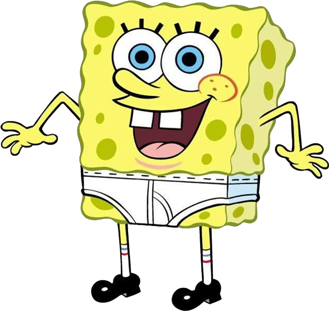 Spongebob Underpants - Spongebob Underpants (1106x1080)