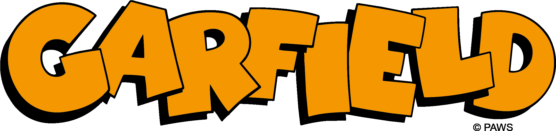 Garfield - Garfield Sticker (2248x542)