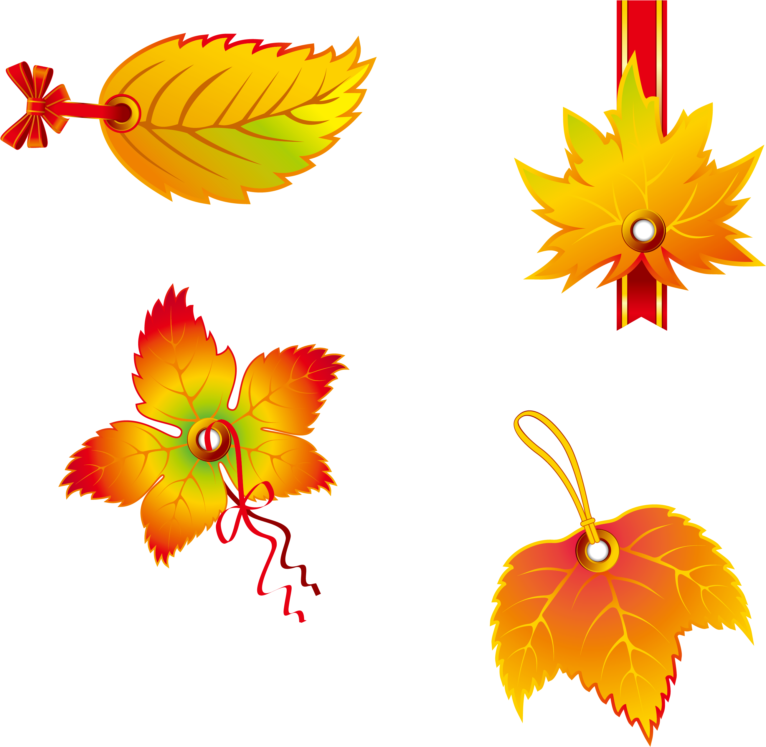 Autumn Leaf Color Euclidean Vector Clip Art - Vector Graphics (2952x2952)