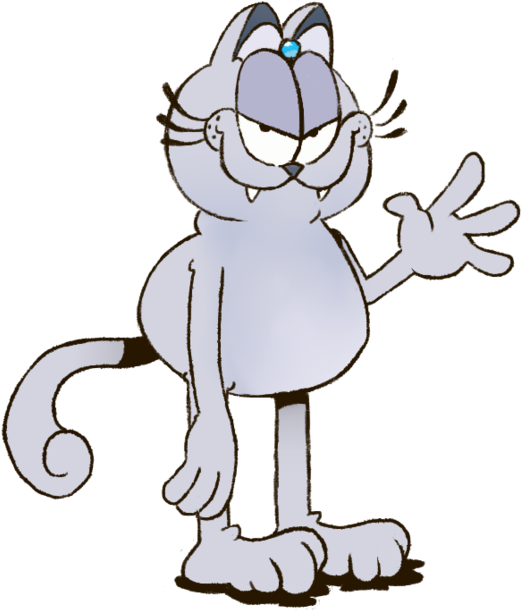 Alolan Garfield By Cajamapat - Drawing (894x894)