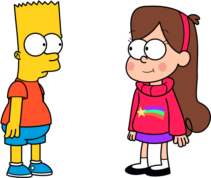 Bart And Mabel By Bluelight439 - Bart Mabel (787x712)