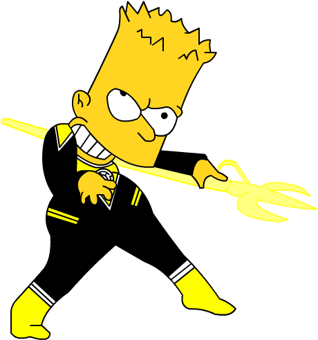 Lanterna Amarelo By Milo619 - Bart Simpson (486x495)