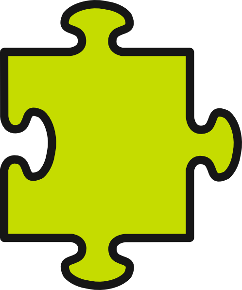Cool Puzzle Piece Vector (498x597)