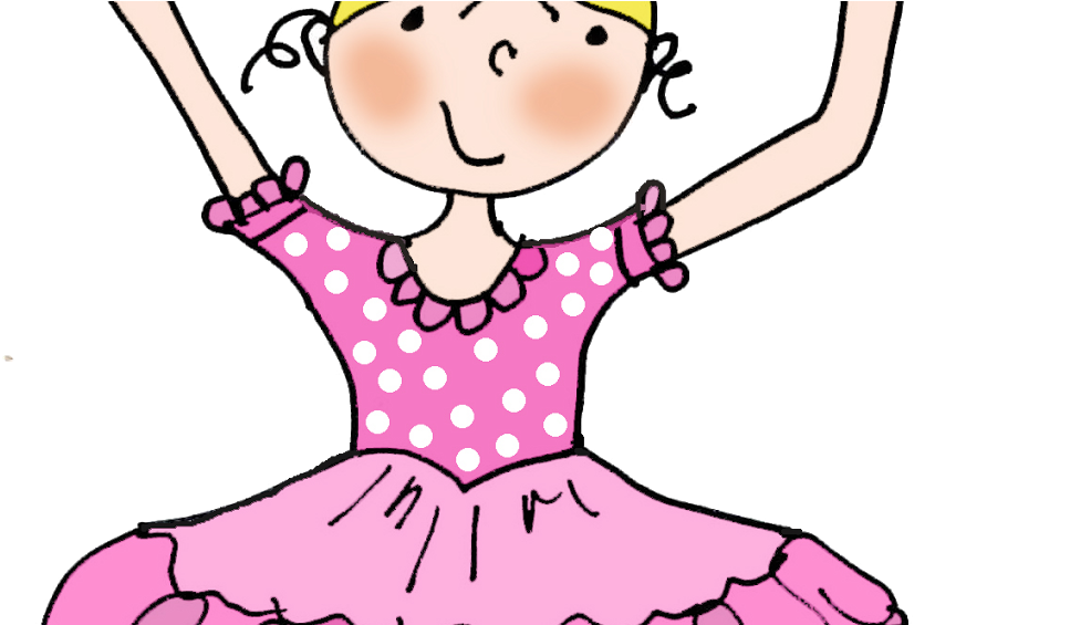 Printable Clip Art Thoughts - Ballet Dancer (1073x564)
