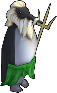 Neptune Penguin - Illustration (512x512)