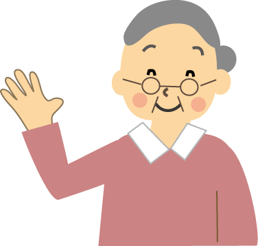 おばあさんの画像 P1 - 高齢 者 イラスト 女性 (376x358)