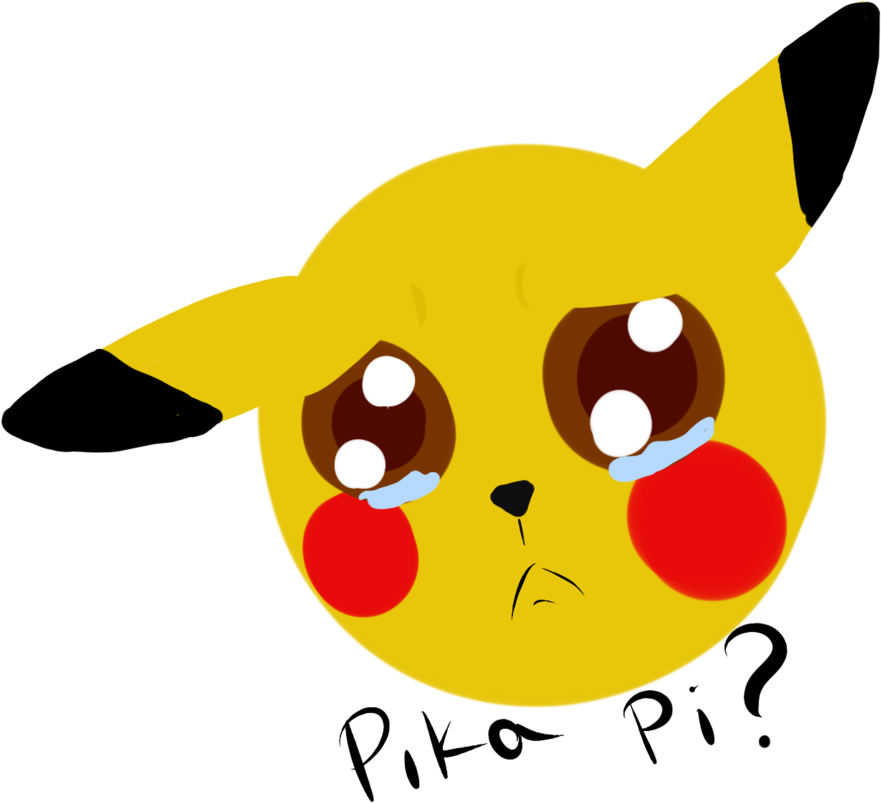 Pikachu's Tears By Evilheartlessmoogle - Cartoon (900x881)