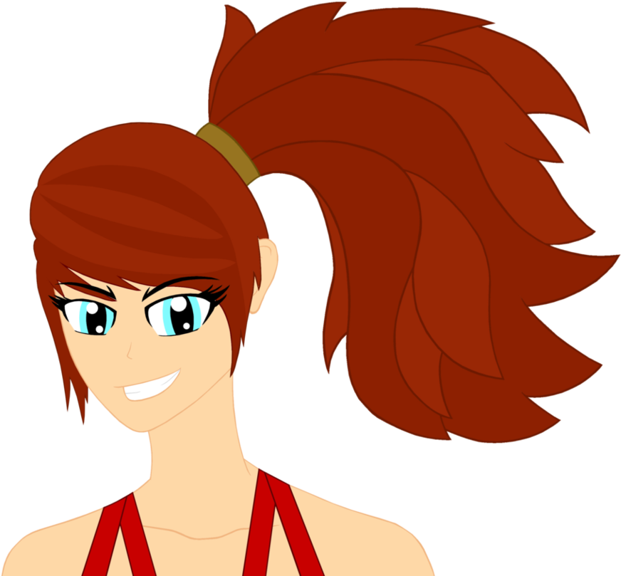Red Head By Tiitra Tear Heart - Drawing (981x815)